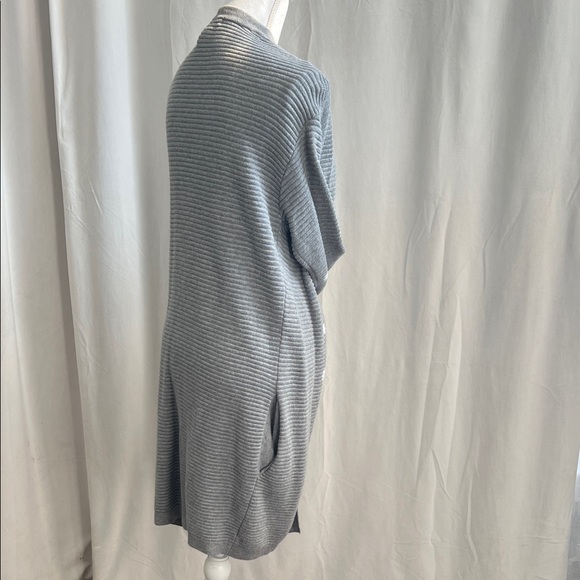 H&M Gray Ribbed Open-Front Cardigan - Picture 5 of 5